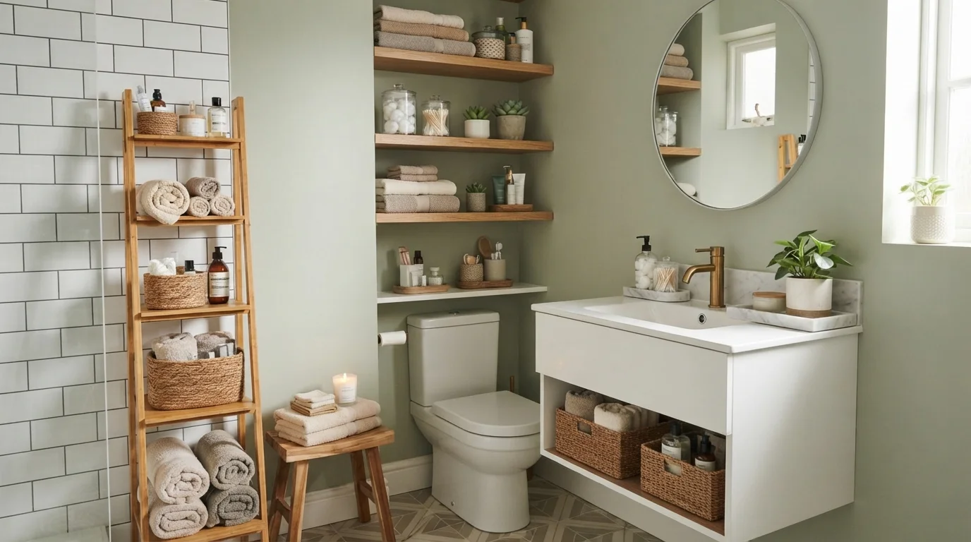Bathroom Storage Hacks for Small Spaces