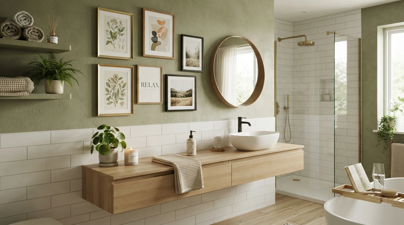 Bathroom Wall Decorating Ideas