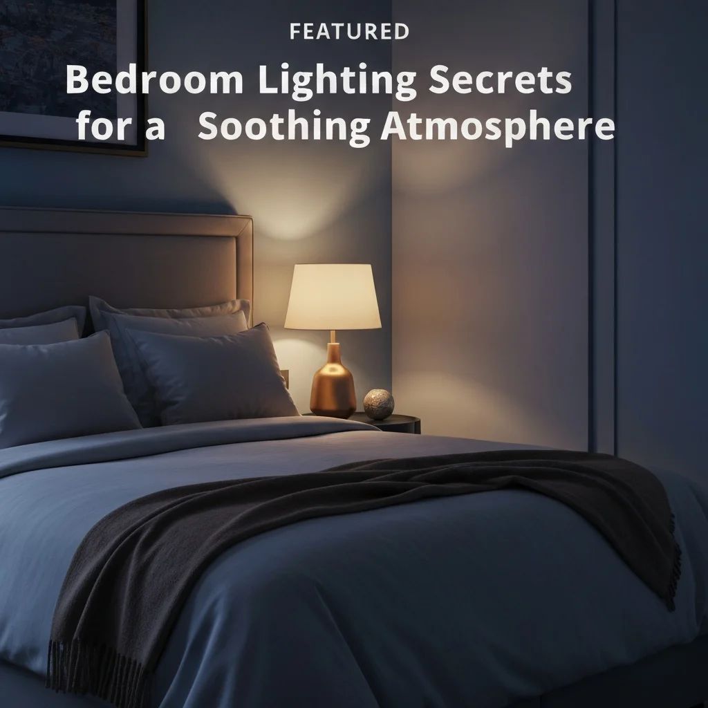 Bedroom Lighting Secrets for a Soothing Atmosphere