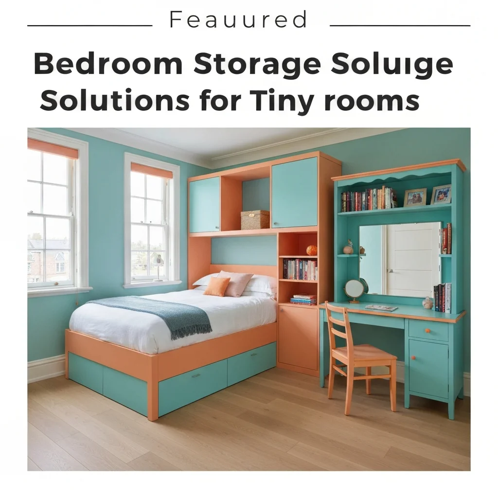 Bedroom Storage Solutions for Tiny Rooms
