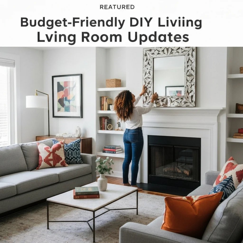 Budget-Friendly DIY Living Room Updates