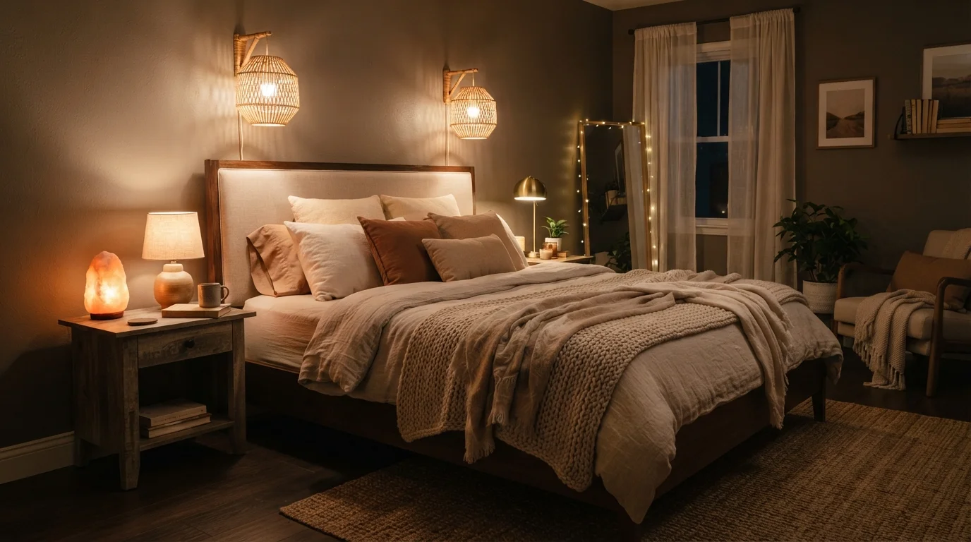 Cozy Bedroom Lighting Ideas