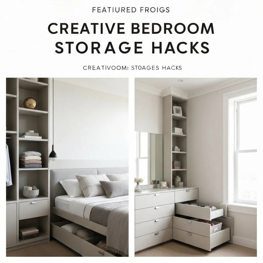 Creative Bedroom Storage Hacks