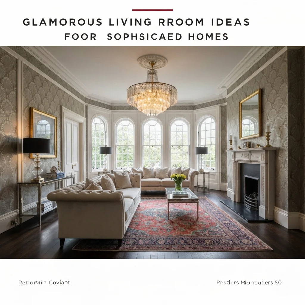 Glamorous Living Room Ideas for Sophisticated Homes