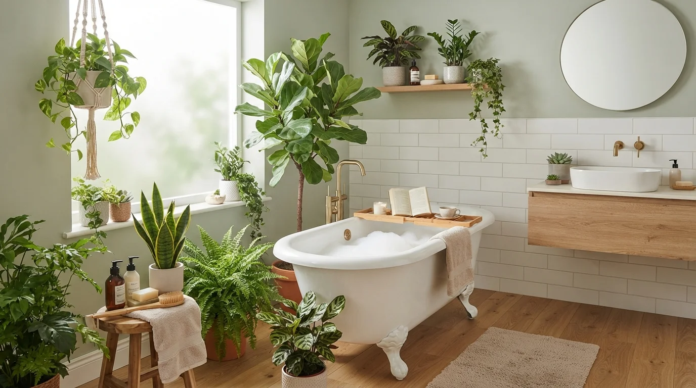 How to Add Greenery to Your Bathroom
