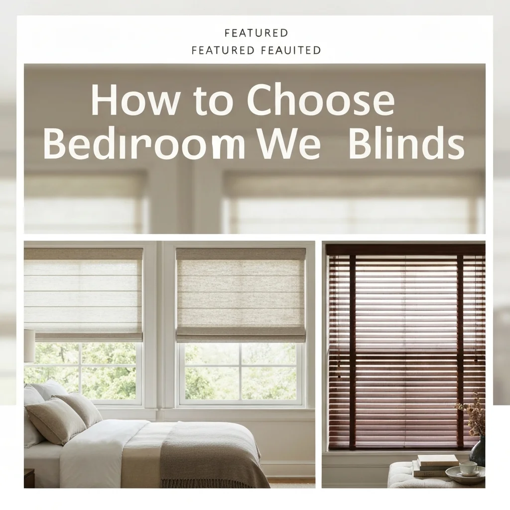 How to Choose Bedroom Window Blinds