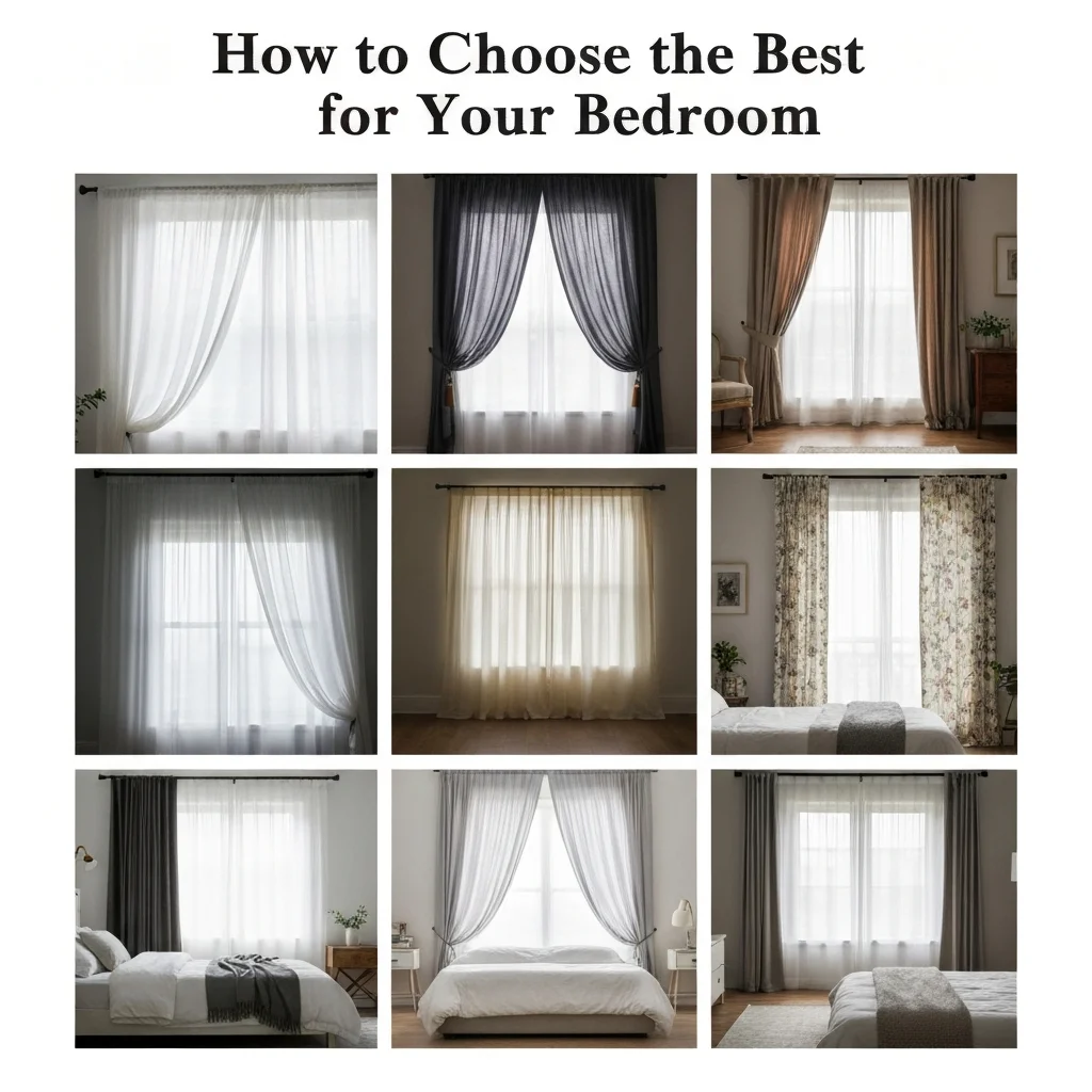 How to Choose the Best Curtains for Your Bedroom