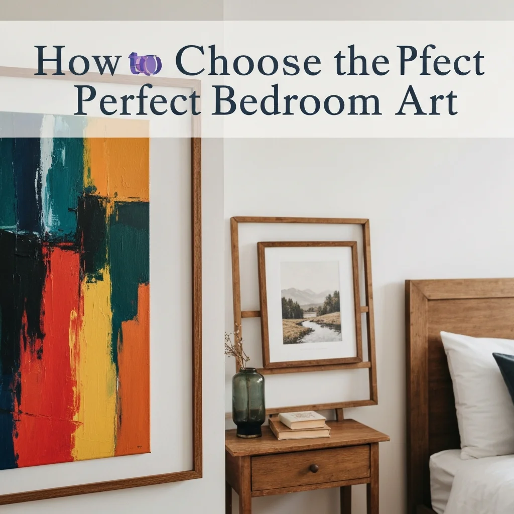 How to Choose the Perfect Bedroom Art