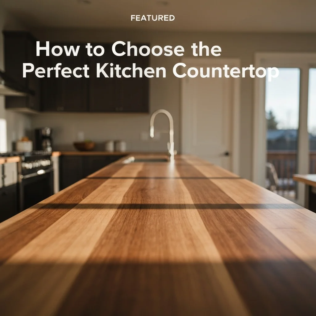 How to Choose the Perfect Kitchen Countertop