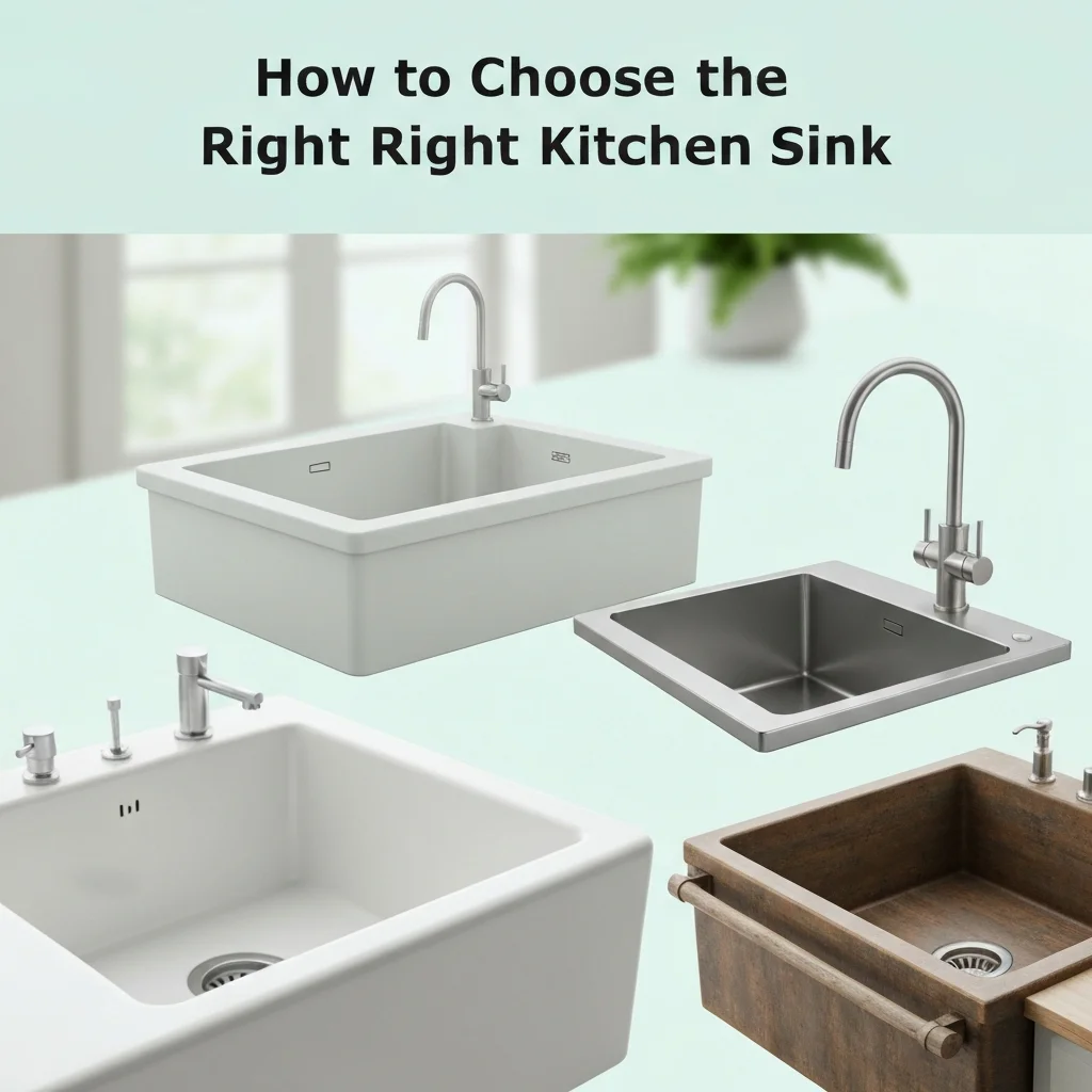 How to Choose the Right Kitchen Sink