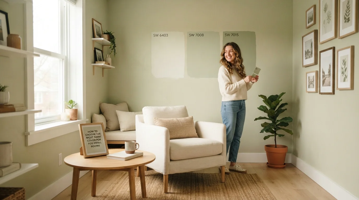 How to Choose the Right Paint Color for Small Rooms