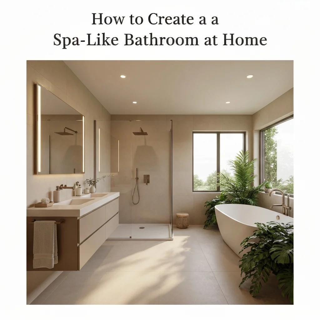 How to Create a Spa-Like Bathroom at Home
