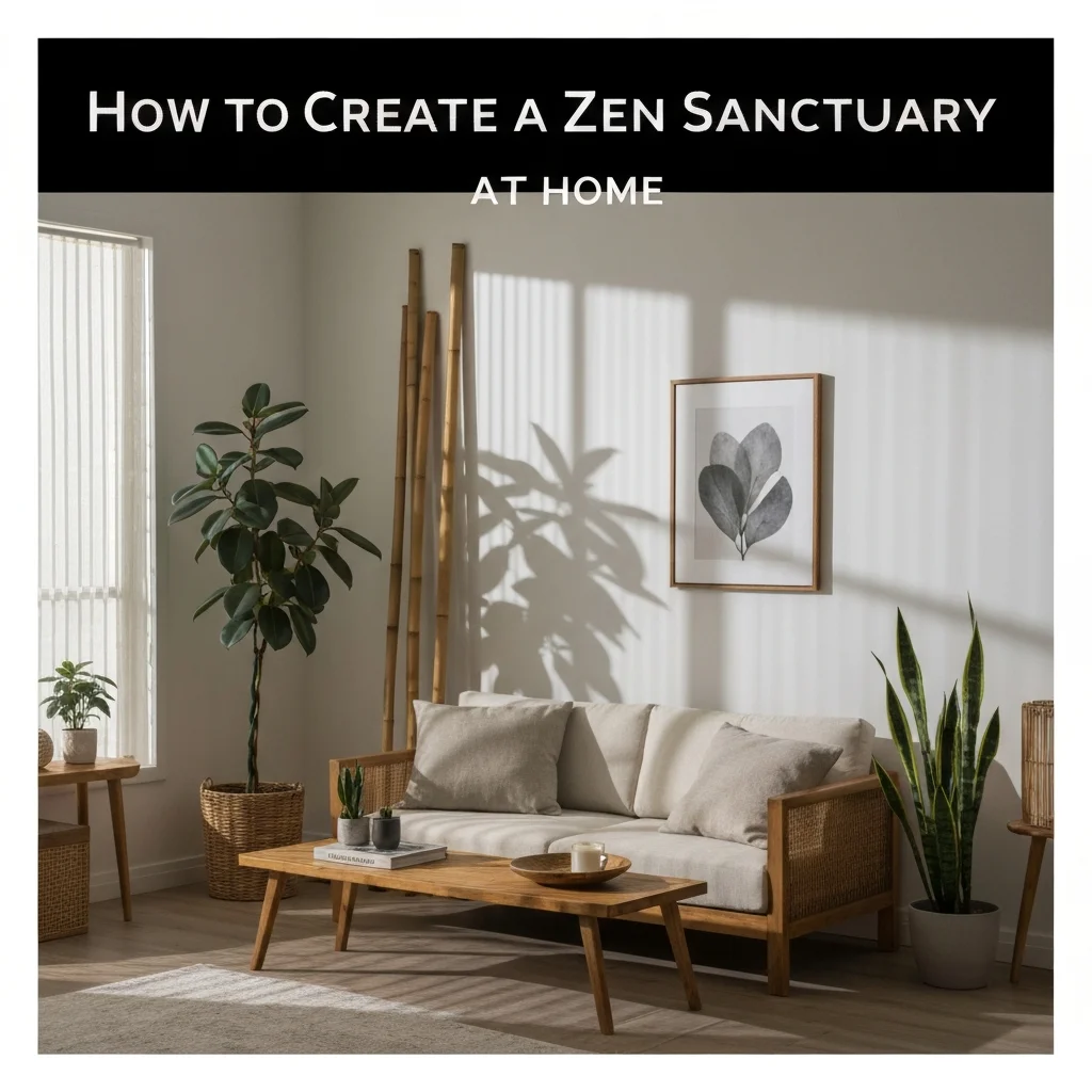 How to Create a Zen Sanctuary at Home