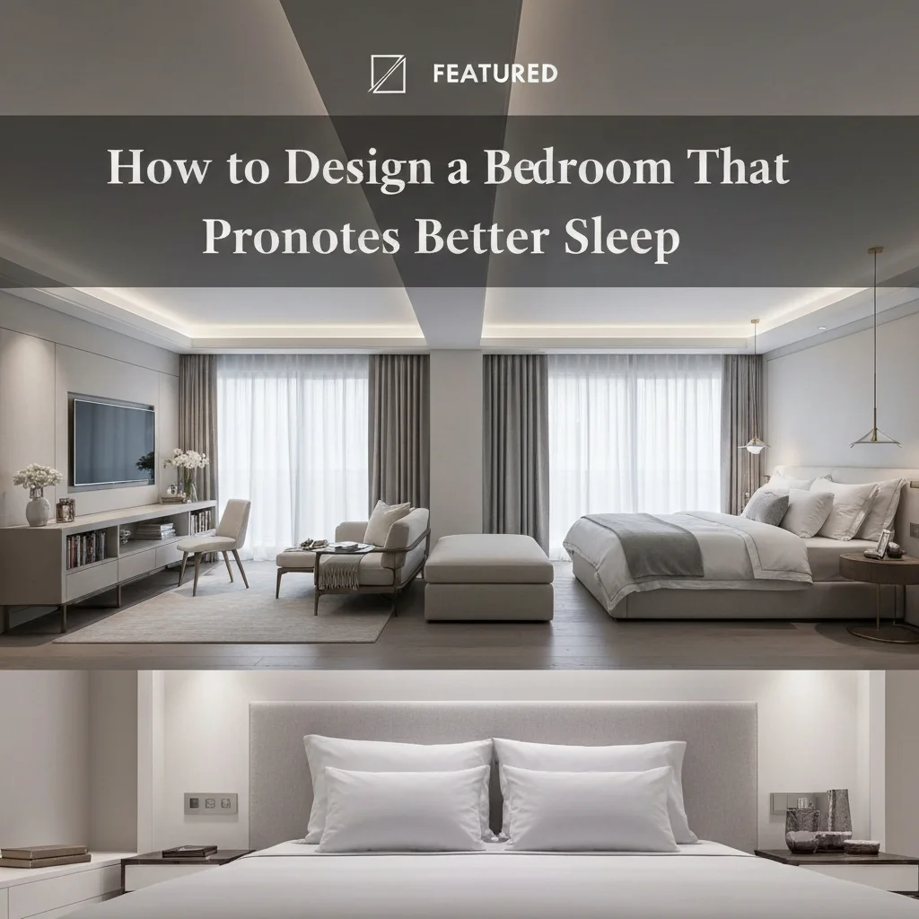 How to Design a Bedroom That Promotes Better Sleep