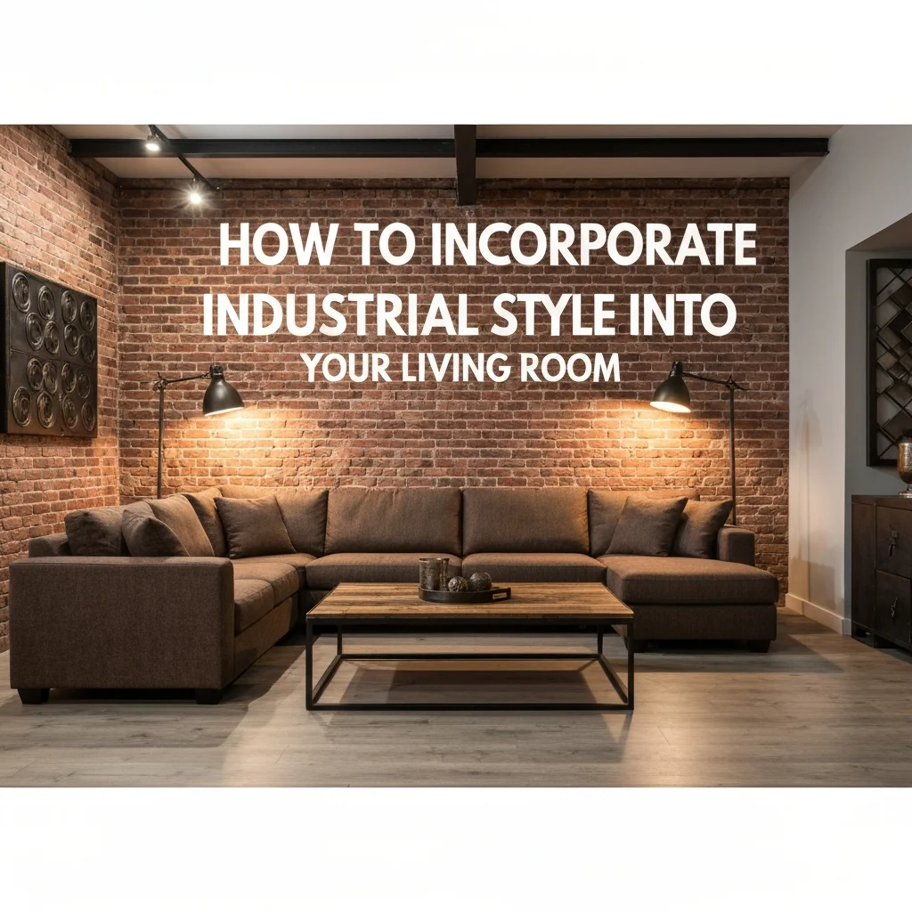 How to Incorporate Industrial Style in Your Living Room