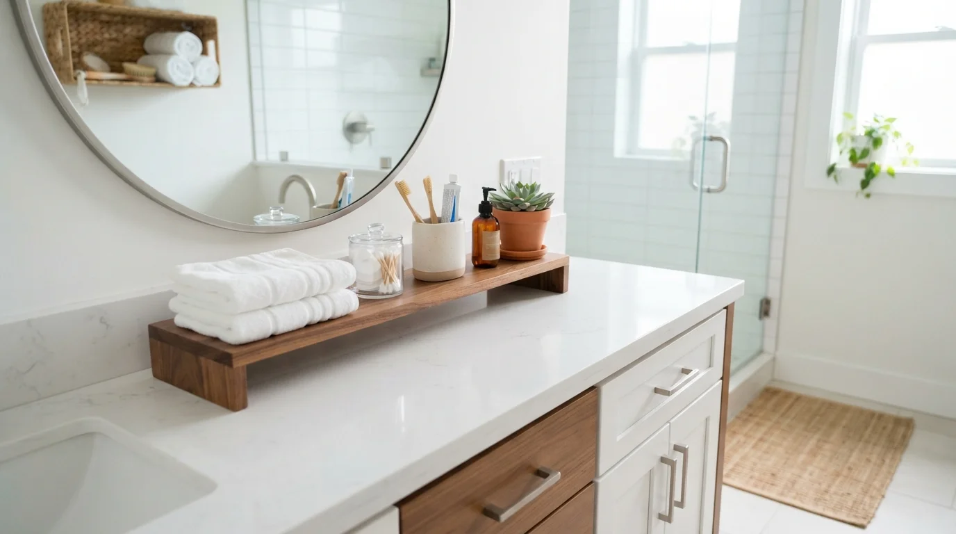 How to Keep Your Bathroom Clutter-Free