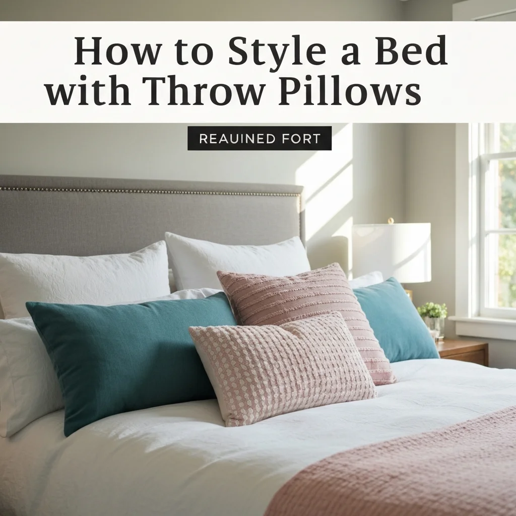 How to Style a Bed with Throw Pillows