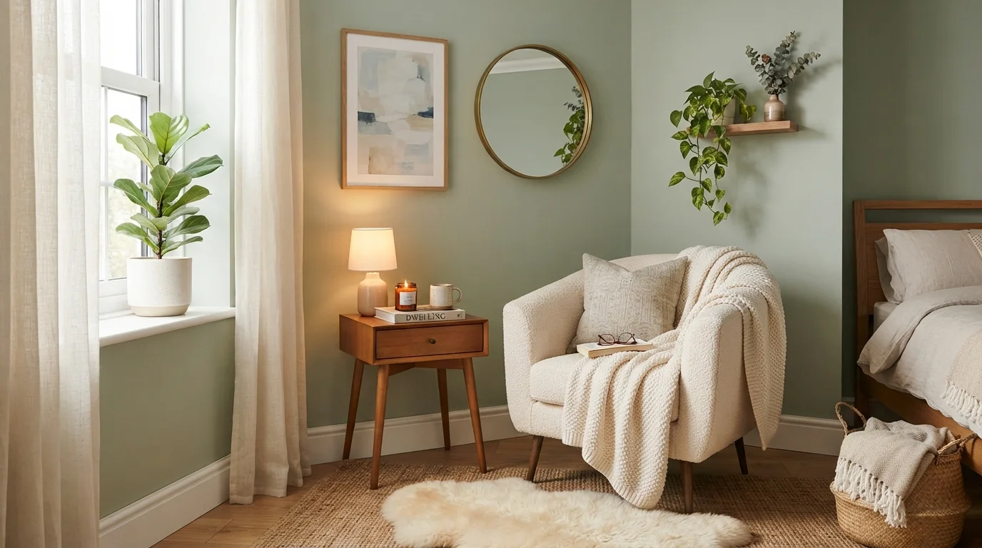 How to Style a Bedroom Corner