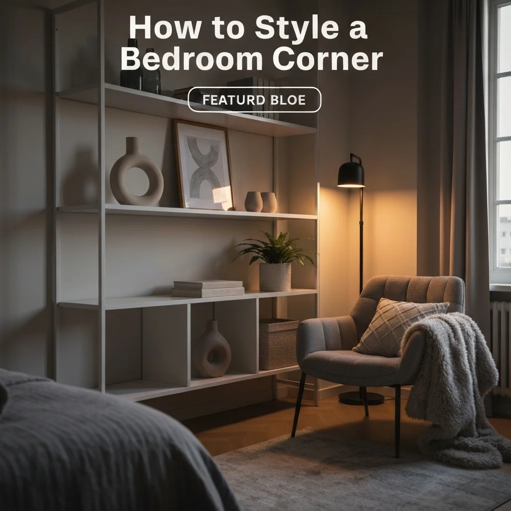 How to Style a Bedroom Corner