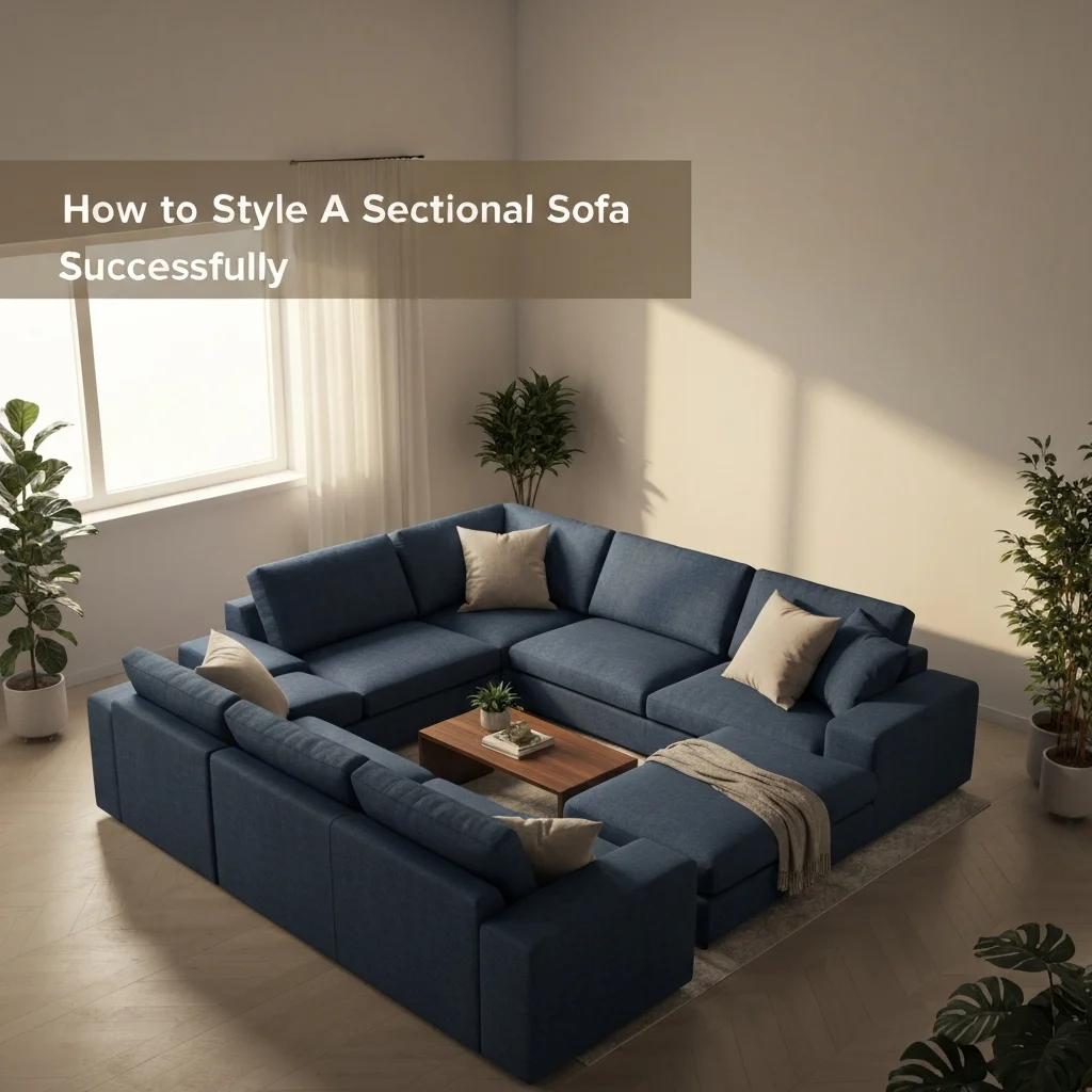 How to Style a Sectional Sofa Successfully