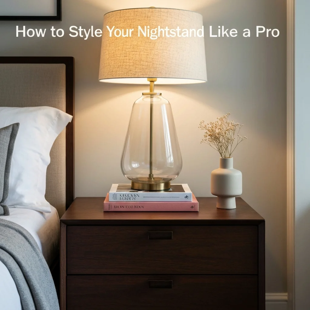 How to Style Your Nightstand Like a Pro