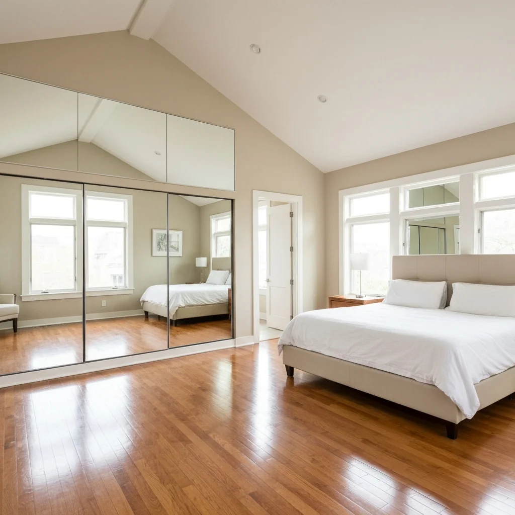 How to Use Mirrors to Make Your Bedroom Look Larger