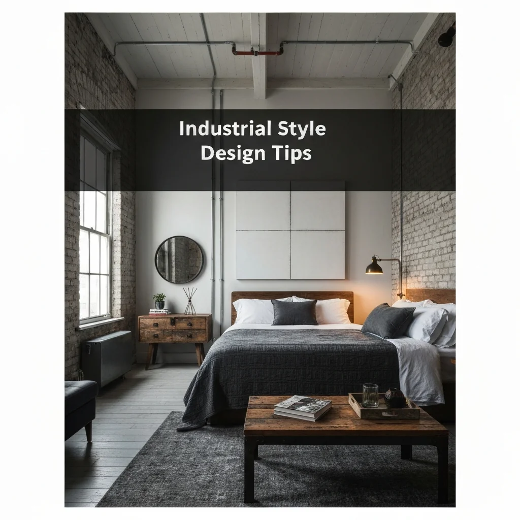 Industrial Style Bedroom Design Tips