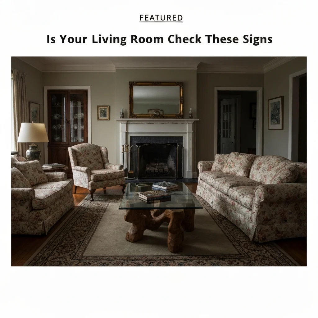 Is Your Living Room Outdated Check These Signs