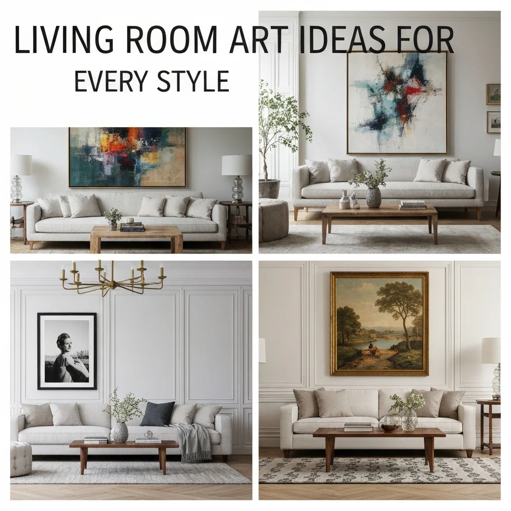 Living Room Art Ideas for Every Style