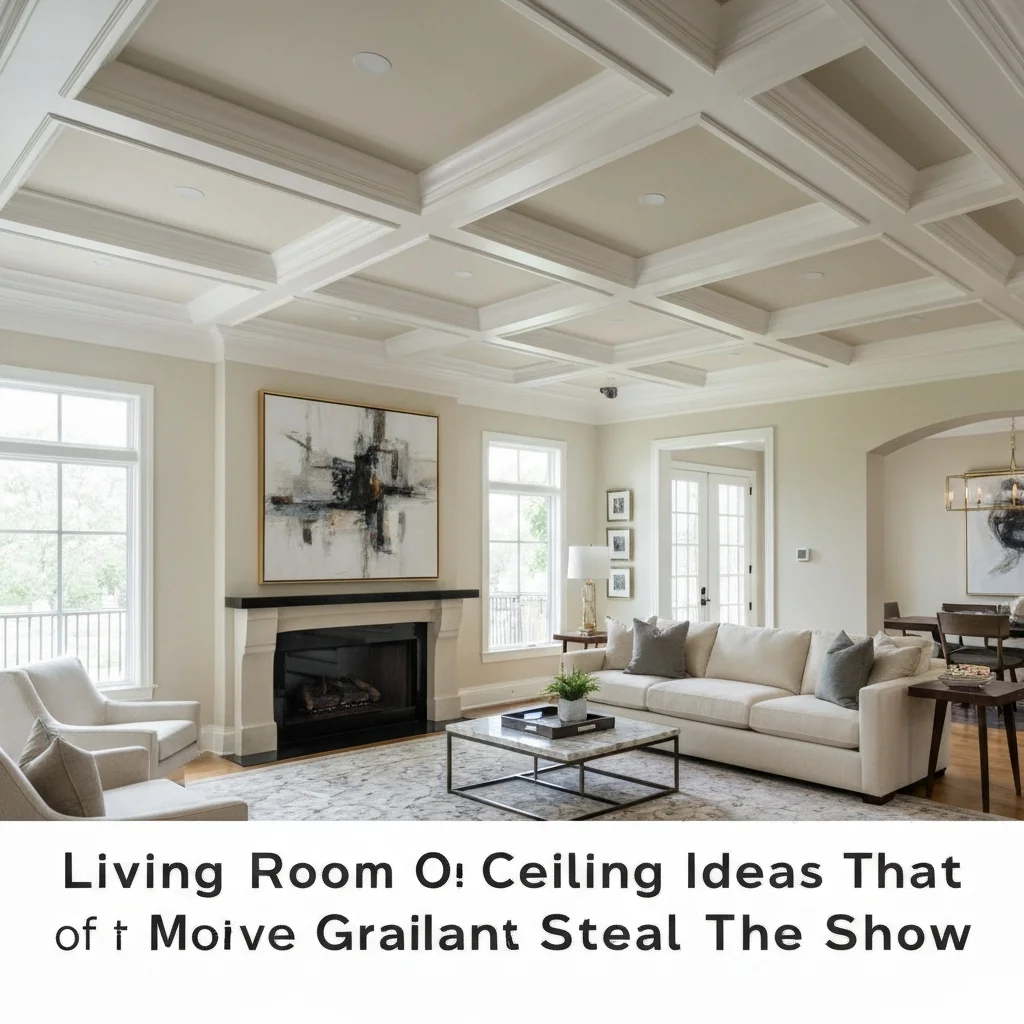 Living Room Ceiling Ideas That Steal the Show