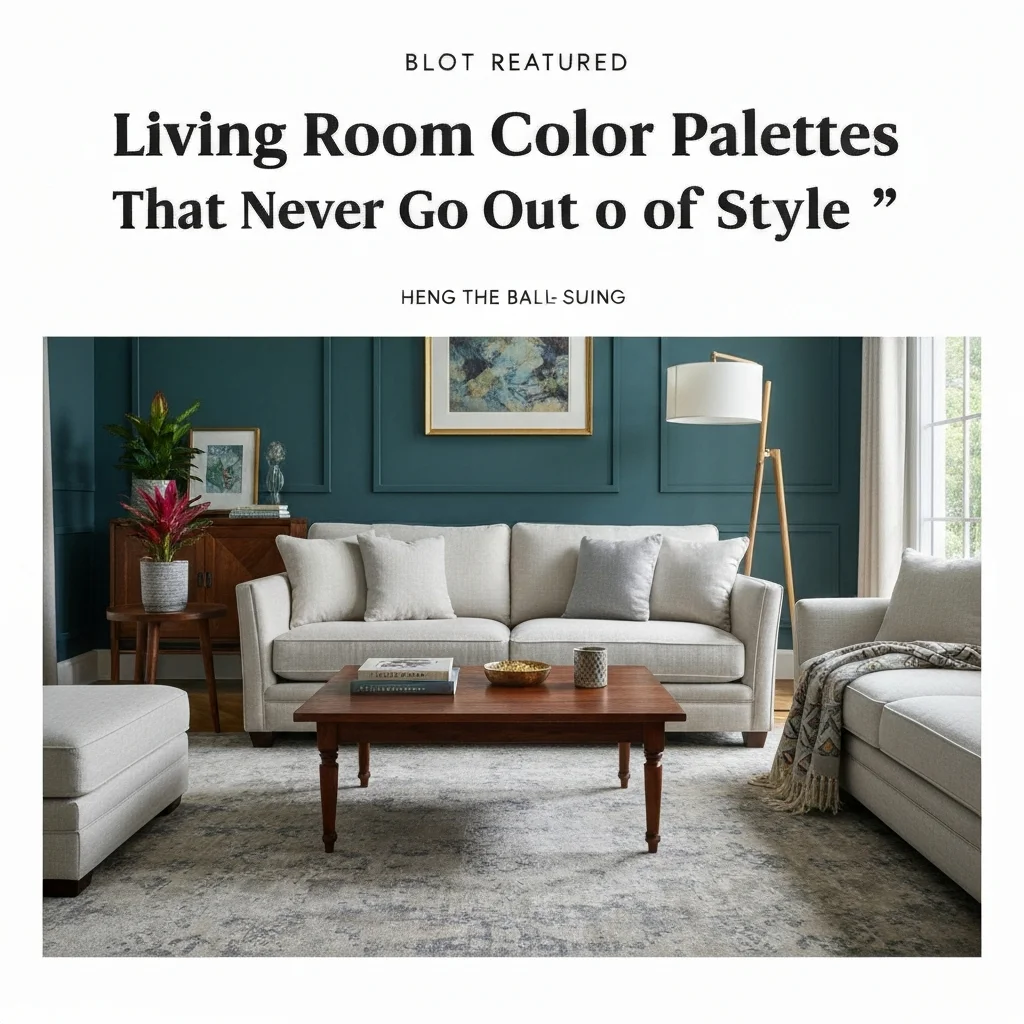 Living Room Color Palettes That Never Go Out of Style
