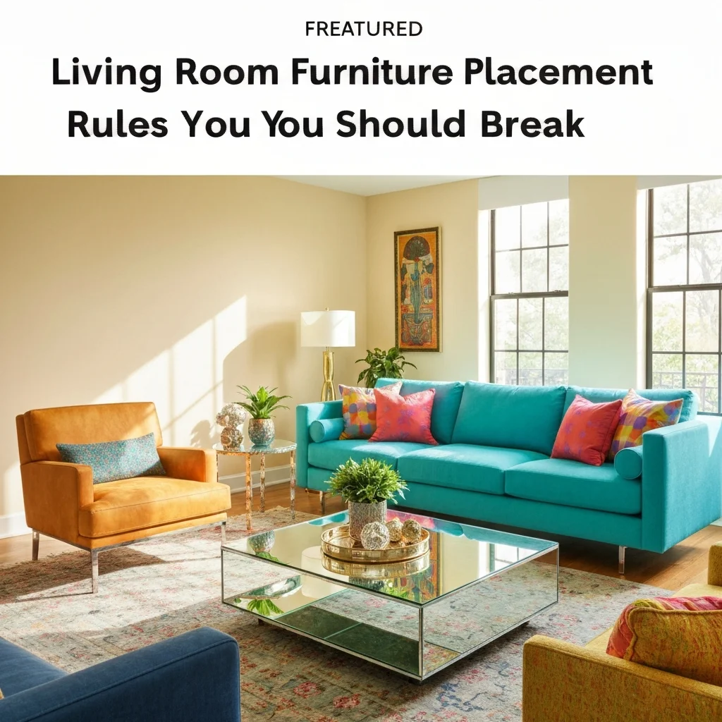 Living Room Furniture Placement Rules You Should Break