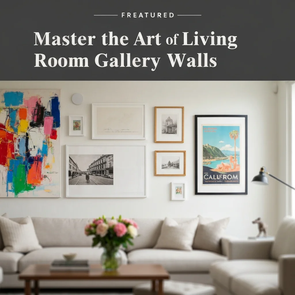 Master the Art of Living Room Gallery Walls
