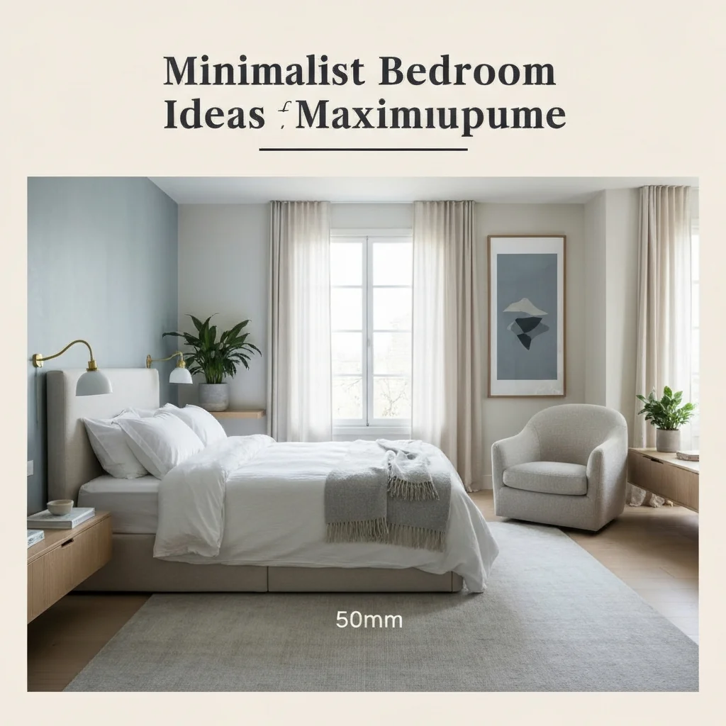 Minimalist Bedroom Ideas for Maximum Peace