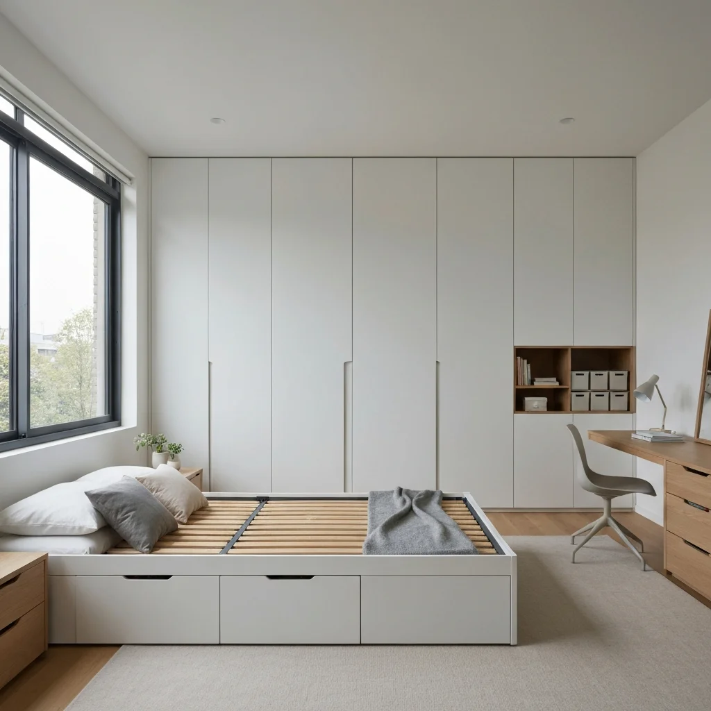 Minimalist Bedroom Storage Ideas
