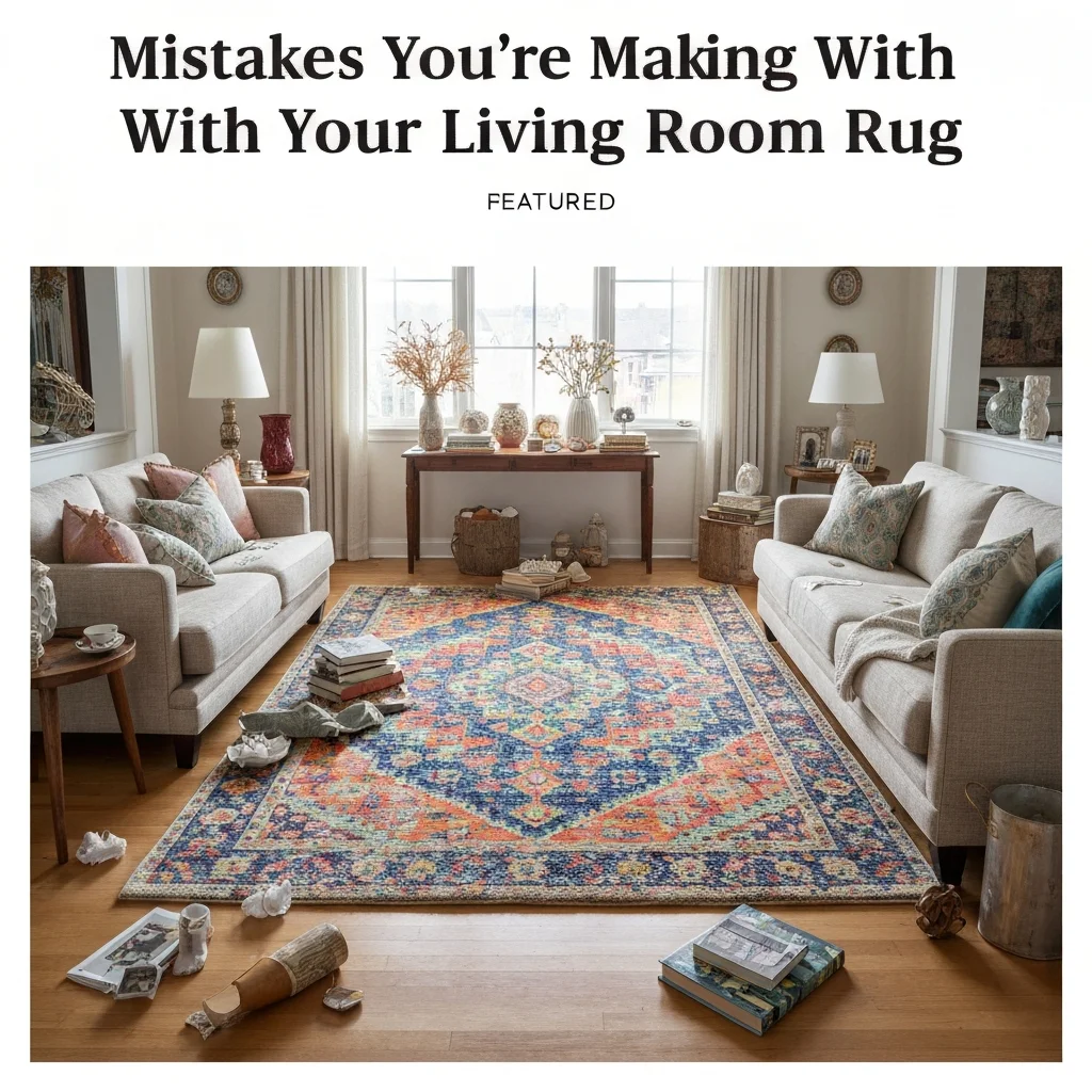 Mistakes You’re Making With Your Living Room Rug