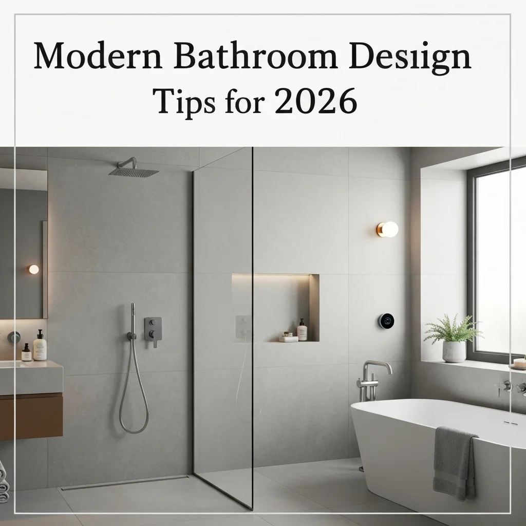 Modern Bathroom Design Tips for 2026
