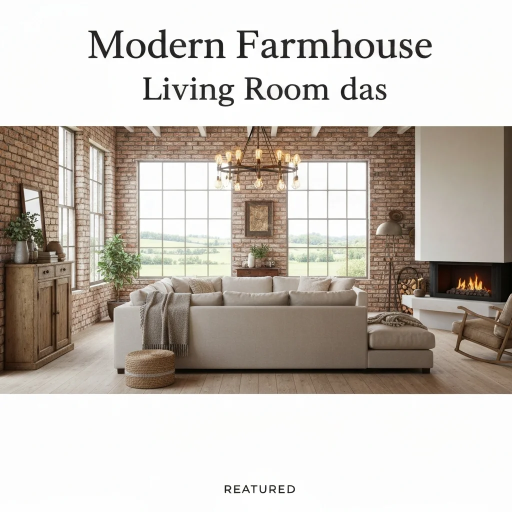 Modern Farmhouse Living Room Ideas