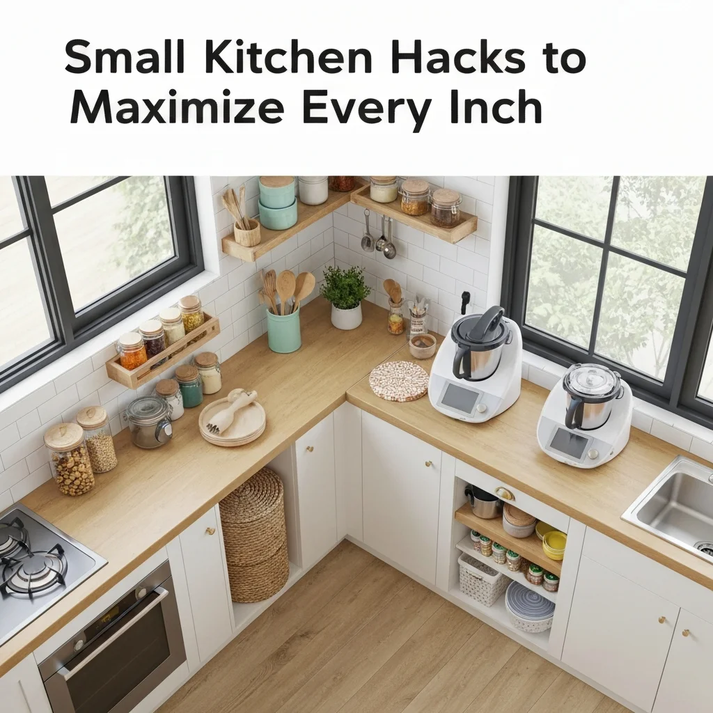 Small Kitchen Hacks to Maximize Every Inch