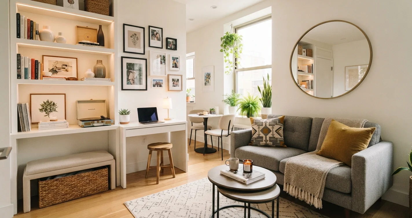 Small Space Decorating Tricks Designers Use