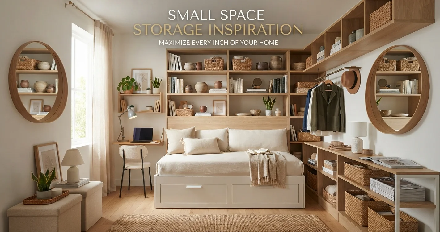 Small Space Storage Inspiration