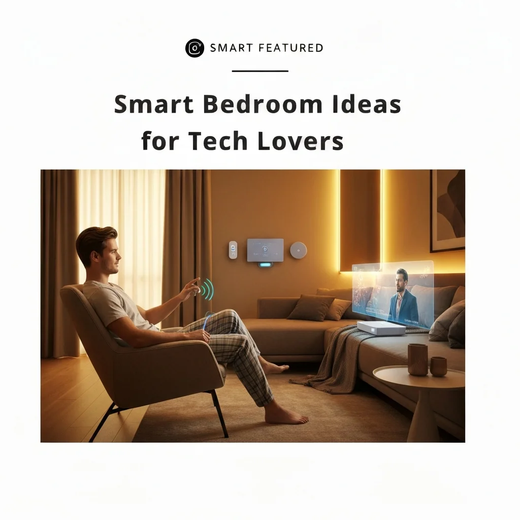 Smart Bedroom Ideas for Tech Lovers