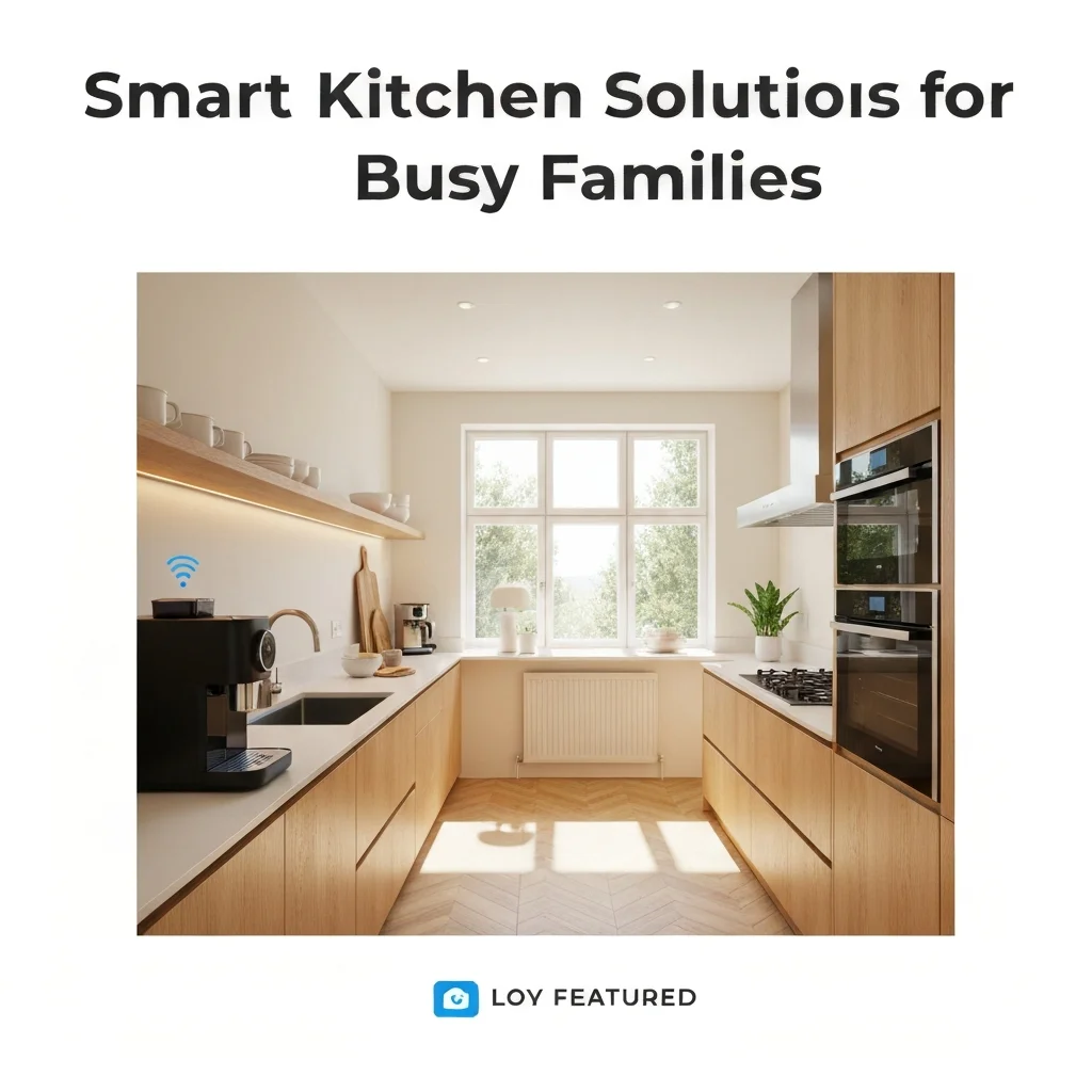Smart Kitchen Solutions for Busy Families