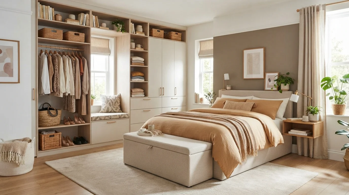 Stylish Bedroom Storage Ideas Youll Love