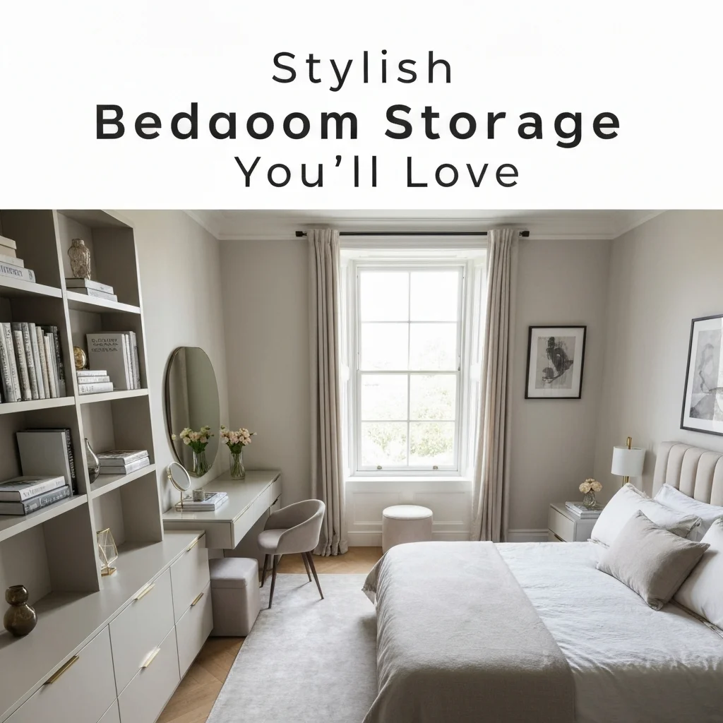 Stylish Bedroom Storage Ideas Youll Love