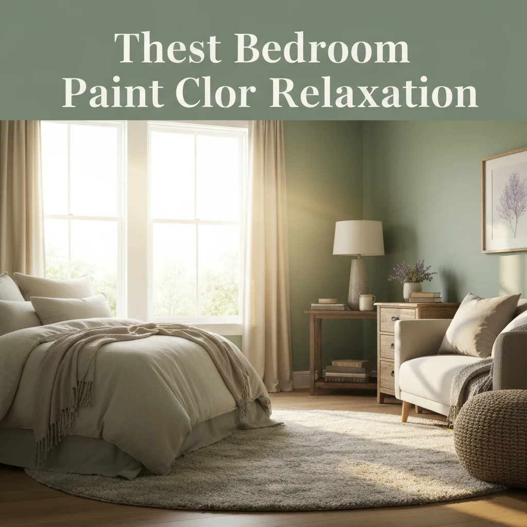 The Best Bedroom Paint Colors for Relaxation