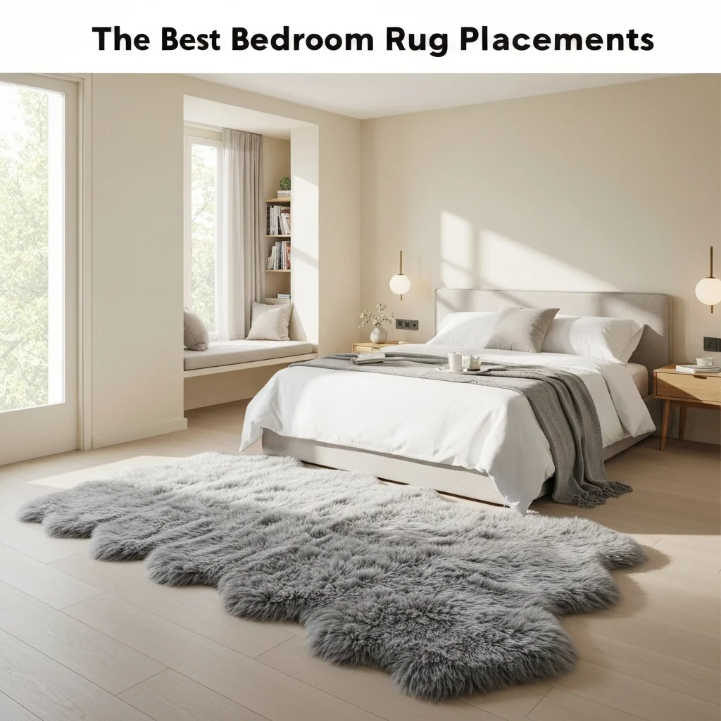 The Best Bedroom Rug Placements