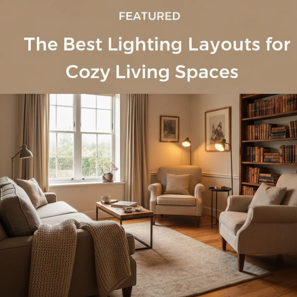 The Best Lighting Layouts for Cozy Living Spaces