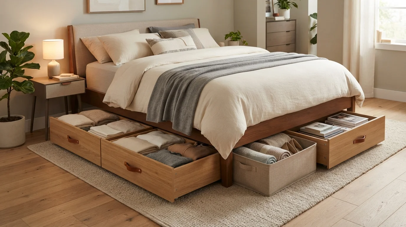 The Best Ways to Use Under-Bed Storage