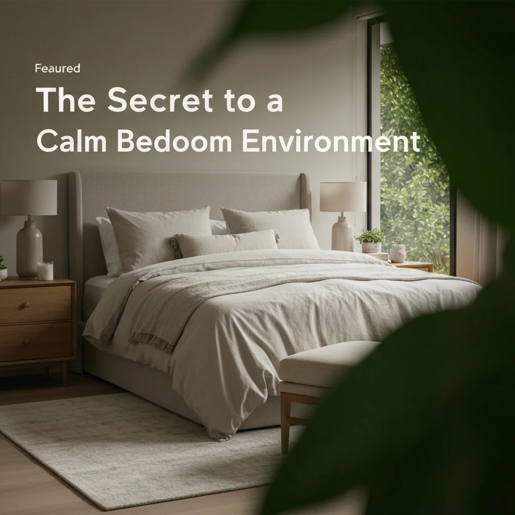 The Secret to a Calm Bedroom Environment
